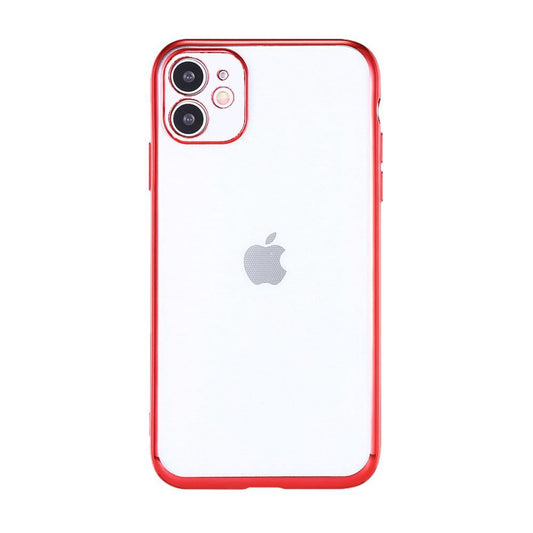 iPhone - Soft Plating Case - Rot - CITYCASE