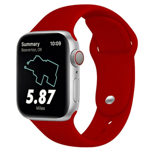 Apple Watch - Silikon Armband - Rot - CITYCASE