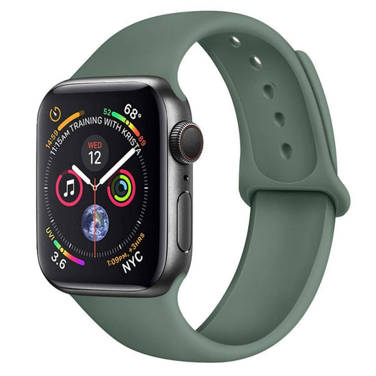 Apple Watch - Silikon Armband - Nachtgrün - CITYCASE