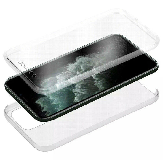 iPhone - 360 Silikon Vollschutz - Transparent - CITYCASE