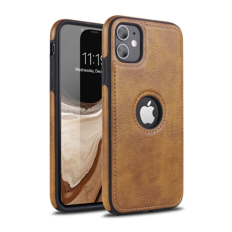 iPhone - Leder Case - Braun - CITYCASE