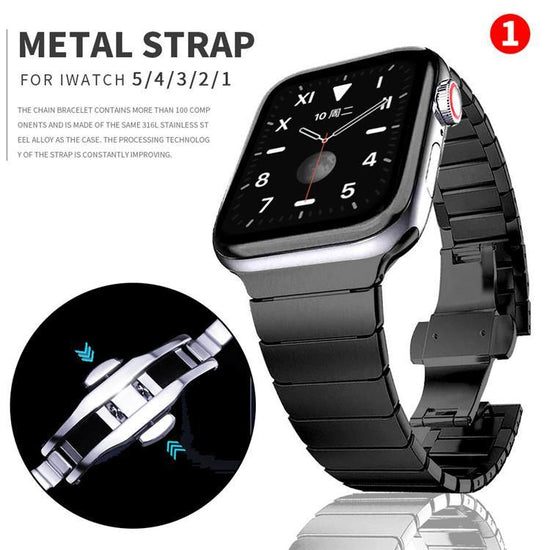 Apple Watch - Premium Edelstahl Armband - Roségold - CITYCASE