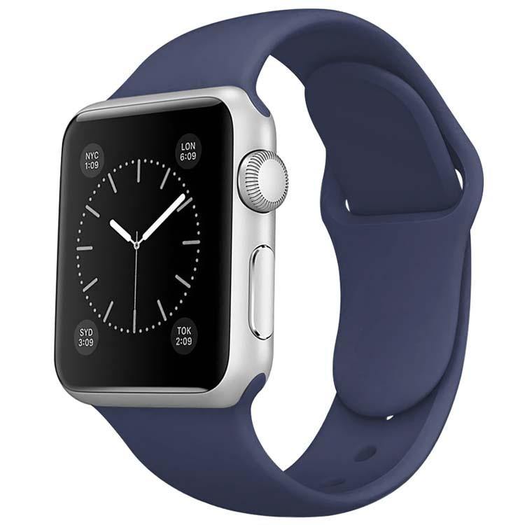 Apple Watch - Silikon Armband - Marineblau - CITYCASE