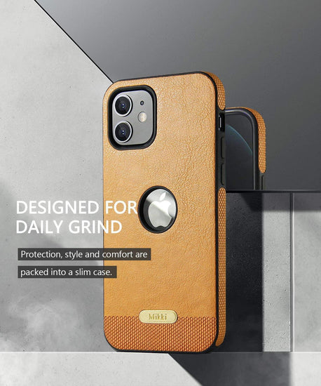 iPhone - Design Leder Case - Schwarz - CITYCASE