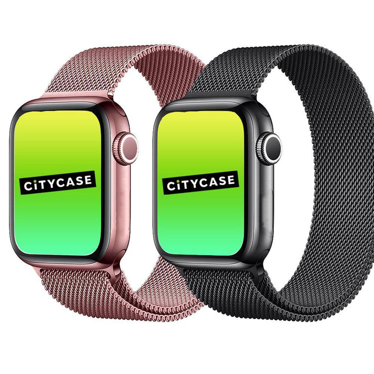 Apple Watch - Edelstahl Mesh Armband - Silber - CITYCASE