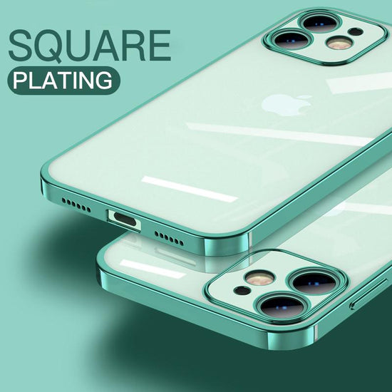iPhone - Soft Plating Case - Grün - CITYCASE