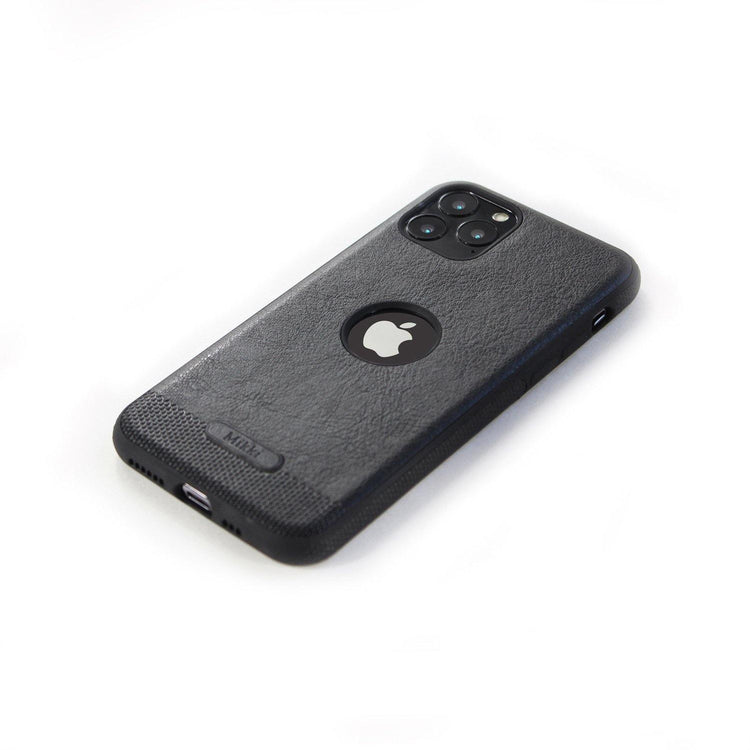 iPhone - Design Leder Case - Schwarz - CITYCASE