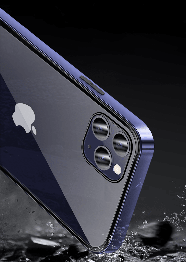 iPhone - Electroplating Case - Blau - CITYCASE