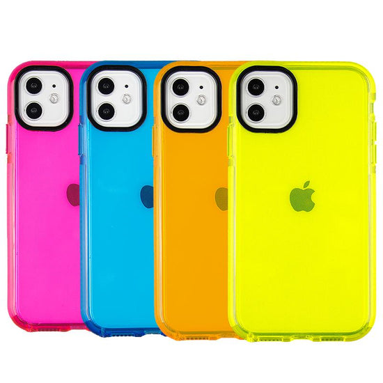 iPhone - Neon Case - Dunkelblau - CITYCASE