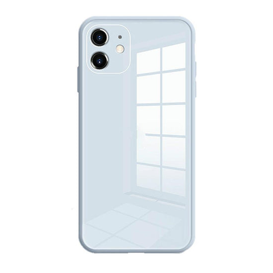 iPhone - Glas Candy Case - Hellblau - CITYCASE