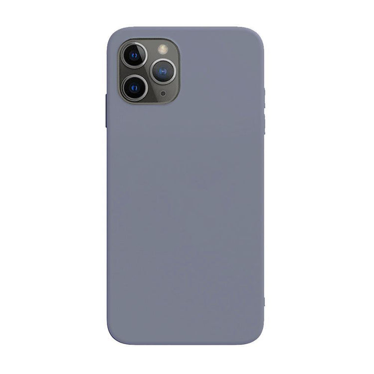 iPhone - Hart Silikon Case - Lavendelgrau - CITYCASE