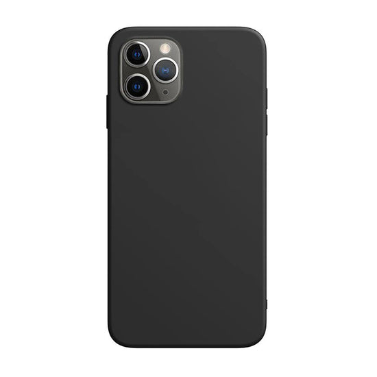 iPhone - Hart Silikon Case - Schwarz - CITYCASE