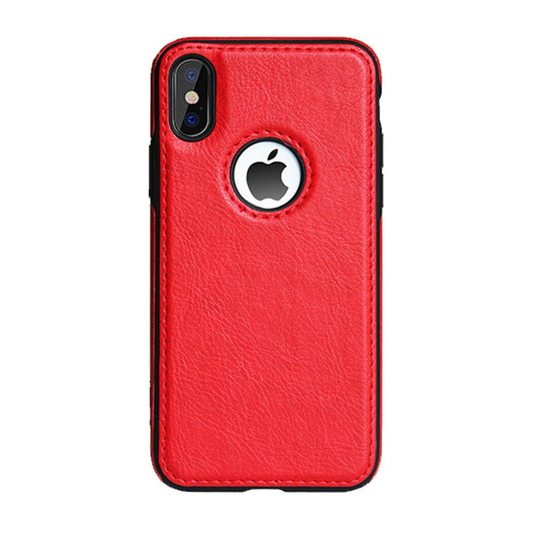iPhone - Leder Case - Rot - CITYCASE