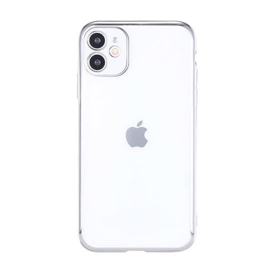 iPhone - Soft Plating Case - Silber - CITYCASE