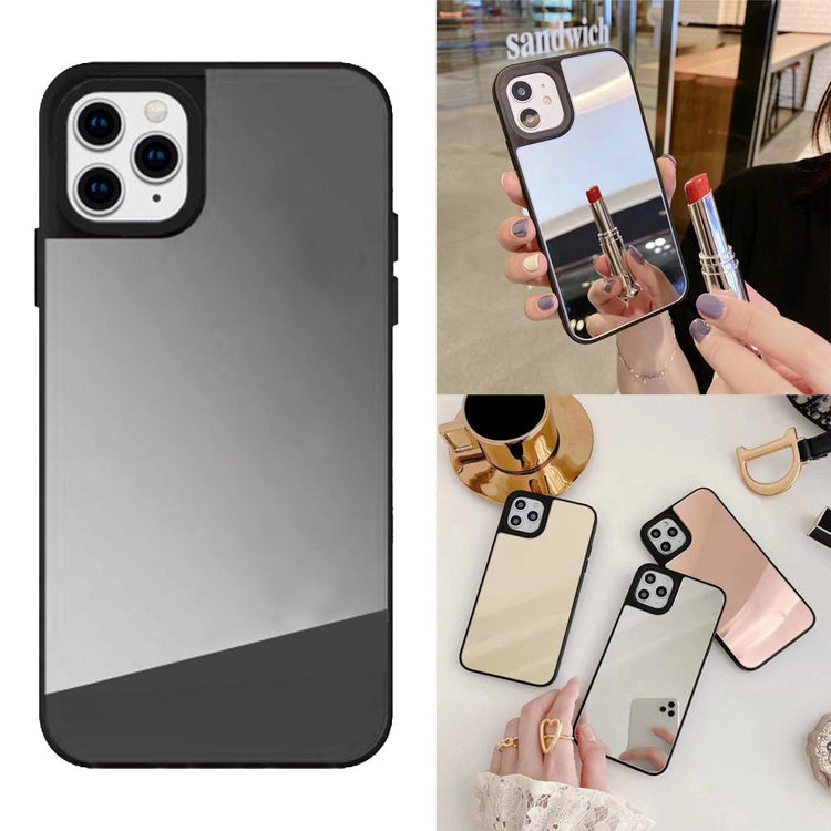iPhone - Spiegel Case - Silber - CITYCASE