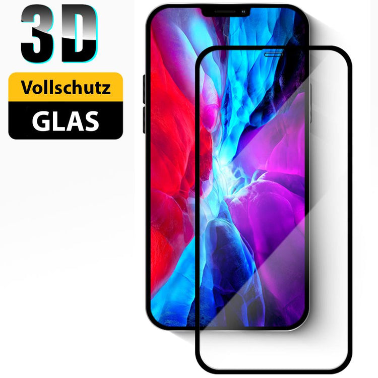 iPhone - Schutzglas Folie - 3D VOLLGLAS - CITYCASE